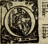 An illustration from Madrigali ... a cinqve voci. Libro primo[-sesto] .. (1611)