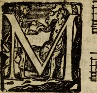 An illustration from Madrigali ... a cinqve voci. Libro primo[-sesto] .. (1611)