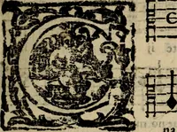 An illustration from Madrigali ... a cinqve voci. Libro primo[-sesto] .. (1611)