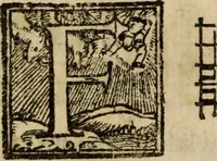 An illustration from Madrigali ... a cinqve voci. Libro primo[-sesto] .. (1611)