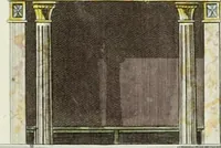 An illustration from Magazijn van tuin-sieraaden, of, Verzameling van modellen van aanleg en sieraad, voor groote en kleine lust-hoven, voorn amelijk van dezulke die, met weinig kosten, te maaken zijn (1802)