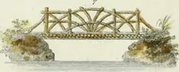 An illustration from Magazijn van tuin-sieraaden, of, Verzameling van modellen van aanleg en sieraad, voor groote en kleine lust-hoven, voorn amelijk van dezulke die, met weinig kosten, te maaken zijn (1802)
