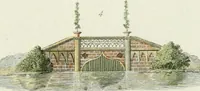 Picture 5 of 22 from Magazijn van tuin-sieraaden, of, Verzameling van modellen van aanleg en sieraad, voor groote en kleine lust-hoven, voorn amelijk van dezulke die, met weinig kosten, te maaken zijn (1802), leaf 10