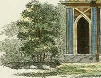Picture 6 of 22 from Magazijn van tuin-sieraaden, of, Verzameling van modellen van aanleg en sieraad, voor groote en kleine lust-hoven, voorn amelijk van dezulke die, met weinig kosten, te maaken zijn (1802), leaf 10
