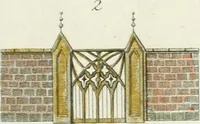 Picture 8 of 22 from Magazijn van tuin-sieraaden, of, Verzameling van modellen van aanleg en sieraad, voor groote en kleine lust-hoven, voorn amelijk van dezulke die, met weinig kosten, te maaken zijn (1802), leaf 10