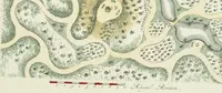 An illustration from Magazijn van tuin-sieraaden, of, Verzameling van modellen van aanleg en sieraad, voor groote en kleine lust-hoven, voorn amelijk van dezulke die, met weinig kosten, te maaken zijn (1802)