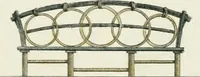 Picture 2 of 20 from Magazijn van tuin-sieraaden, of, Verzameling van modellen van aanleg en sieraad, voor groote en kleine lust-hoven, voorn amelijk van dezulke die, met weinig kosten, te maaken zijn (1802), leaf 6