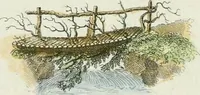 An illustration from Magazijn van tuin-sieraaden, of, Verzameling van modellen van aanleg en sieraad, voor groote en kleine lust-hoven, voorn amelijk van dezulke die, met weinig kosten, te maaken zijn (1802)