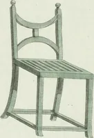 An illustration from Magazijn van tuin-sieraaden, of, Verzameling van modellen van aanleg en sieraad, voor groote en kleine lust-hoven, voorn amelijk van dezulke die, met weinig kosten, te maaken zijn (1802)