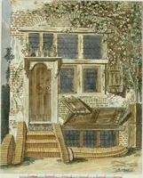 Picture 8 of 11 from Magazijn van tuin-sieraaden, of, Verzameling van modellen van aanleg en sieraad, voor groote en kleine lust-hoven, voorn amelijk van dezulke die, met weinig kosten, te maaken zijn (1802), leaf 14