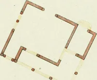 An illustration from Magazijn van tuin-sieraaden, of, Verzameling van modellen van aanleg en sieraad, voor groote en kleine lust-hoven, voorn amelijk van dezulke die, met weinig kosten, te maaken zijn (1802)