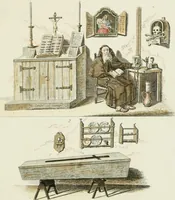 An illustration from Magazijn van tuin-sieraaden, of, Verzameling van modellen van aanleg en sieraad, voor groote en kleine lust-hoven, voorn amelijk van dezulke die, met weinig kosten, te maaken zijn (1802)