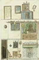 An illustration from Magazijn van tuin-sieraaden, of, Verzameling van modellen van aanleg en sieraad, voor groote en kleine lust-hoven, voorn amelijk van dezulke die, met weinig kosten, te maaken zijn (1802)