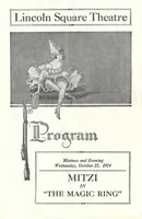 Picture 1 of 2 from Program for "The Magic Ring" (1924), leaf 0