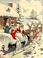 An illustration from The magic aeroplane; a fairy tale (1911)