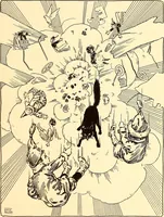 An illustration from The magic aeroplane; a fairy tale (1911)