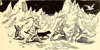 An illustration from The magic aeroplane; a fairy tale (1911)
