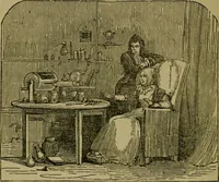 An illustration from The magician's own book, or The whole art of conjuring (1862)