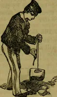 An illustration from The magician's own book, or The whole art of conjuring (1862)