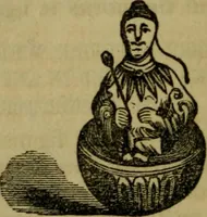 An illustration from The magician's own book, or The whole art of conjuring (1862)