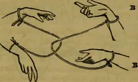 An illustration from The magician's own book, or The whole art of conjuring (1862)