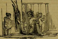 An illustration from The magician's own book, or The whole art of conjuring (1862)