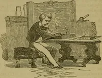 An illustration from The magician's own book, or The whole art of conjuring (1862)