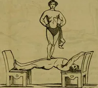 An illustration from The magician's own book, or The whole art of conjuring (1862)