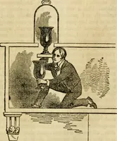 An illustration from Magic, pretended miracles, and remarkable natural phenomena (1855)