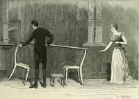 An illustration from Magic; stage illusions and scientific diversions, including trick photography (1897)