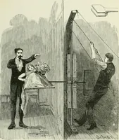 An illustration from Magic; stage illusions and scientific diversions, including trick photography (1897)