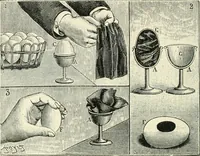An illustration from Magic; stage illusions and scientific diversions, including trick photography (1897)