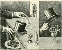 An illustration from Magic; stage illusions and scientific diversions, including trick photography (1897)