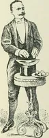 An illustration from Magic; stage illusions and scientific diversions, including trick photography (1897)