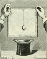 An illustration from Magic; stage illusions and scientific diversions, including trick photography (1897)