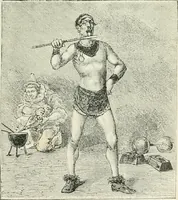 An illustration from Magic; stage illusions and scientific diversions, including trick photography (1897)