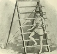 An illustration from Magic; stage illusions and scientific diversions, including trick photography (1897)