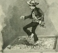 An illustration from Magic; stage illusions and scientific diversions, including trick photography (1897)