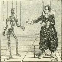 An illustration from Magic; stage illusions and scientific diversions, including trick photography (1897)
