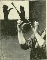 An illustration from Magic; stage illusions and scientific diversions, including trick photography (1897)