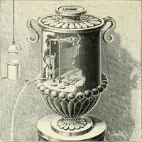 An illustration from Magic; stage illusions and scientific diversions, including trick photography (1897)