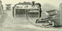 An illustration from Magic; stage illusions and scientific diversions, including trick photography (1897)