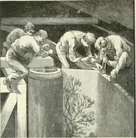 An illustration from Magic; stage illusions and scientific diversions, including trick photography (1897)
