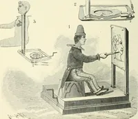 An illustration from Magic; stage illusions and scientific diversions, including trick photography (1897)