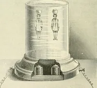 An illustration from Magic; stage illusions and scientific diversions, including trick photography (1897)