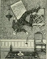 An illustration from Magic; stage illusions and scientific diversions, including trick photography (1897)