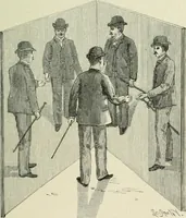 An illustration from Magic; stage illusions and scientific diversions, including trick photography (1897)