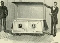 An illustration from Magic; stage illusions and scientific diversions, including trick photography (1897)