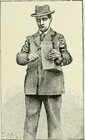 An illustration from Magic; stage illusions and scientific diversions, including trick photography (1897)