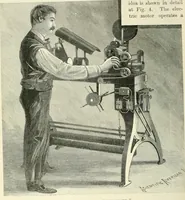 An illustration from Magic; stage illusions and scientific diversions, including trick photography (1897)